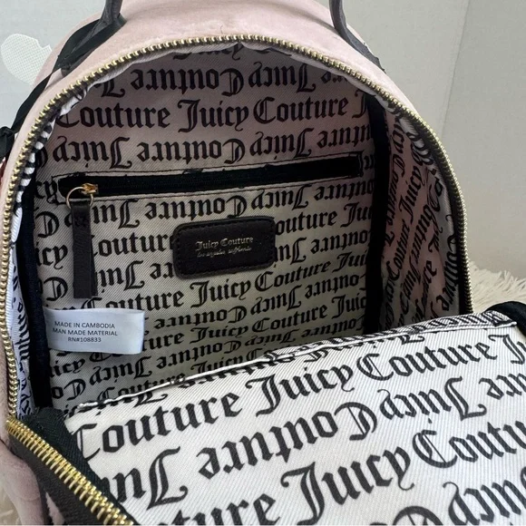 Juicy couture heritage dusty rose backpack - Picture 13 of 17